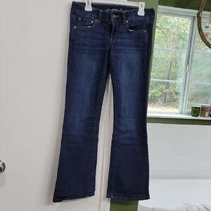 American Eagle Outfitters Dark Blue Boot Cut Jeans